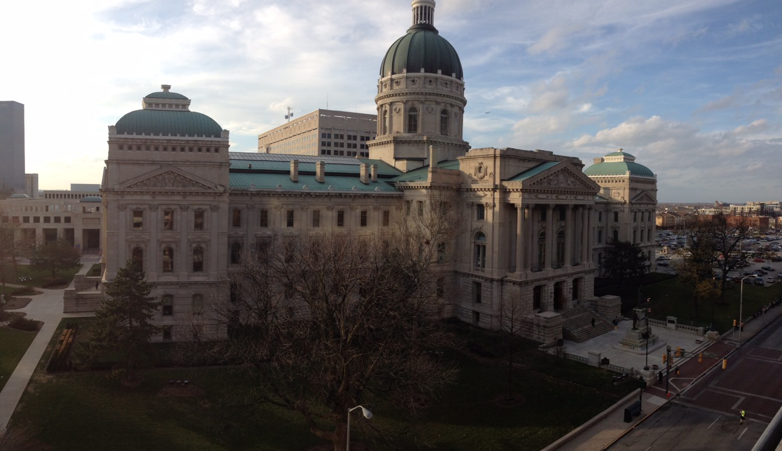 The Indiana Statehouse (Brandon Smith/IPB News)