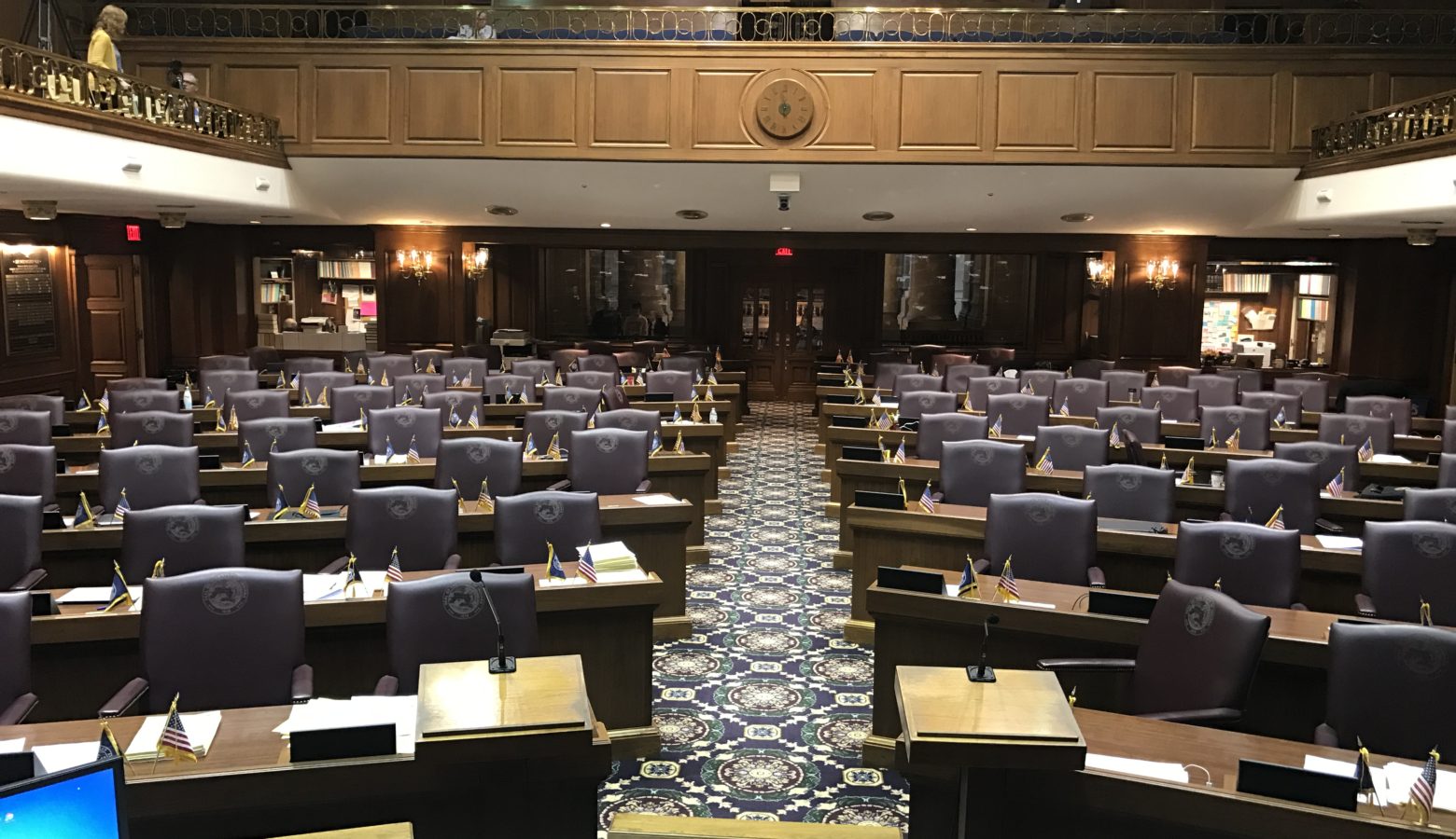 The House Chamber at the Indiana Statehouse (Brandon Smith/IPB News)