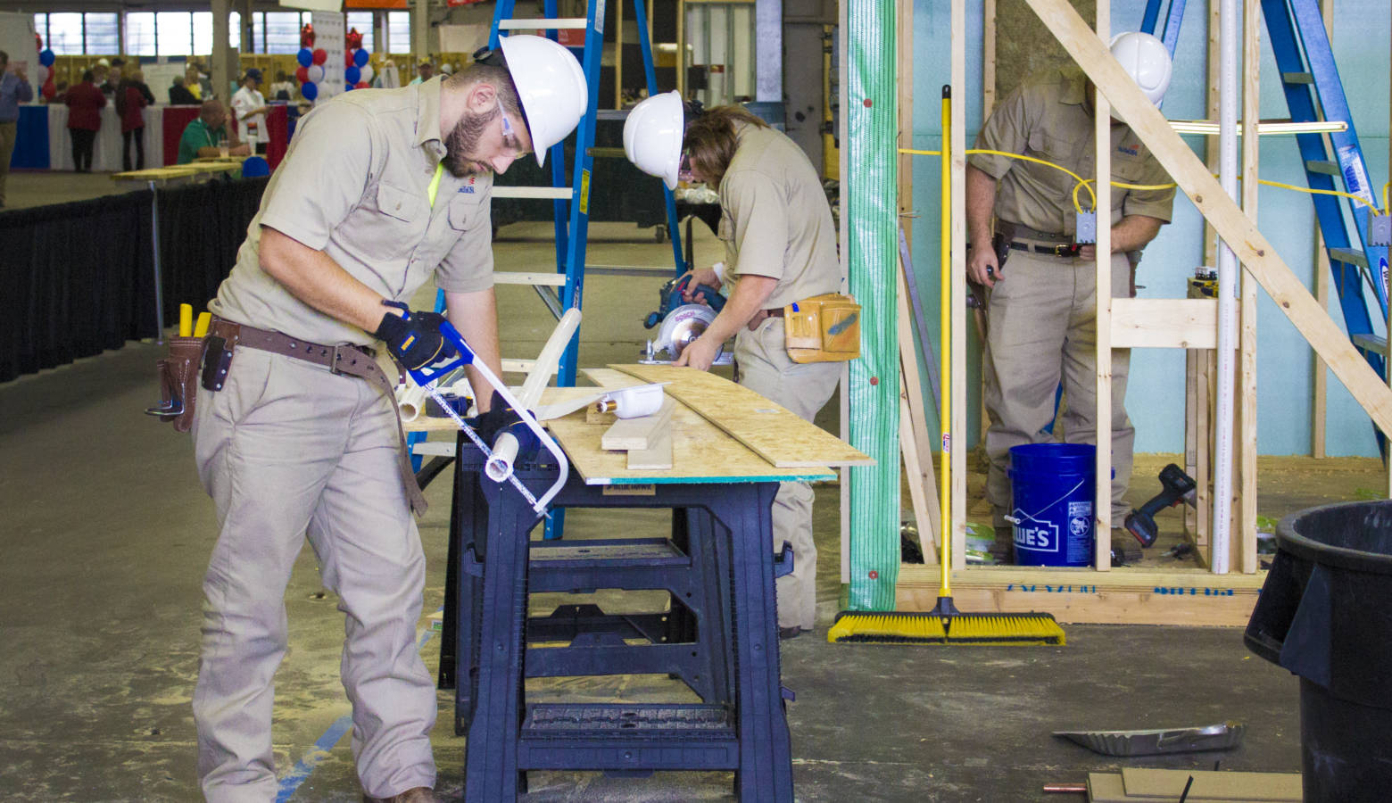 Students from around the nation compete each year in job skills contests at the SkillsUSA national competition, pictured here. (Peter Balonon-Rosen/IPB News)