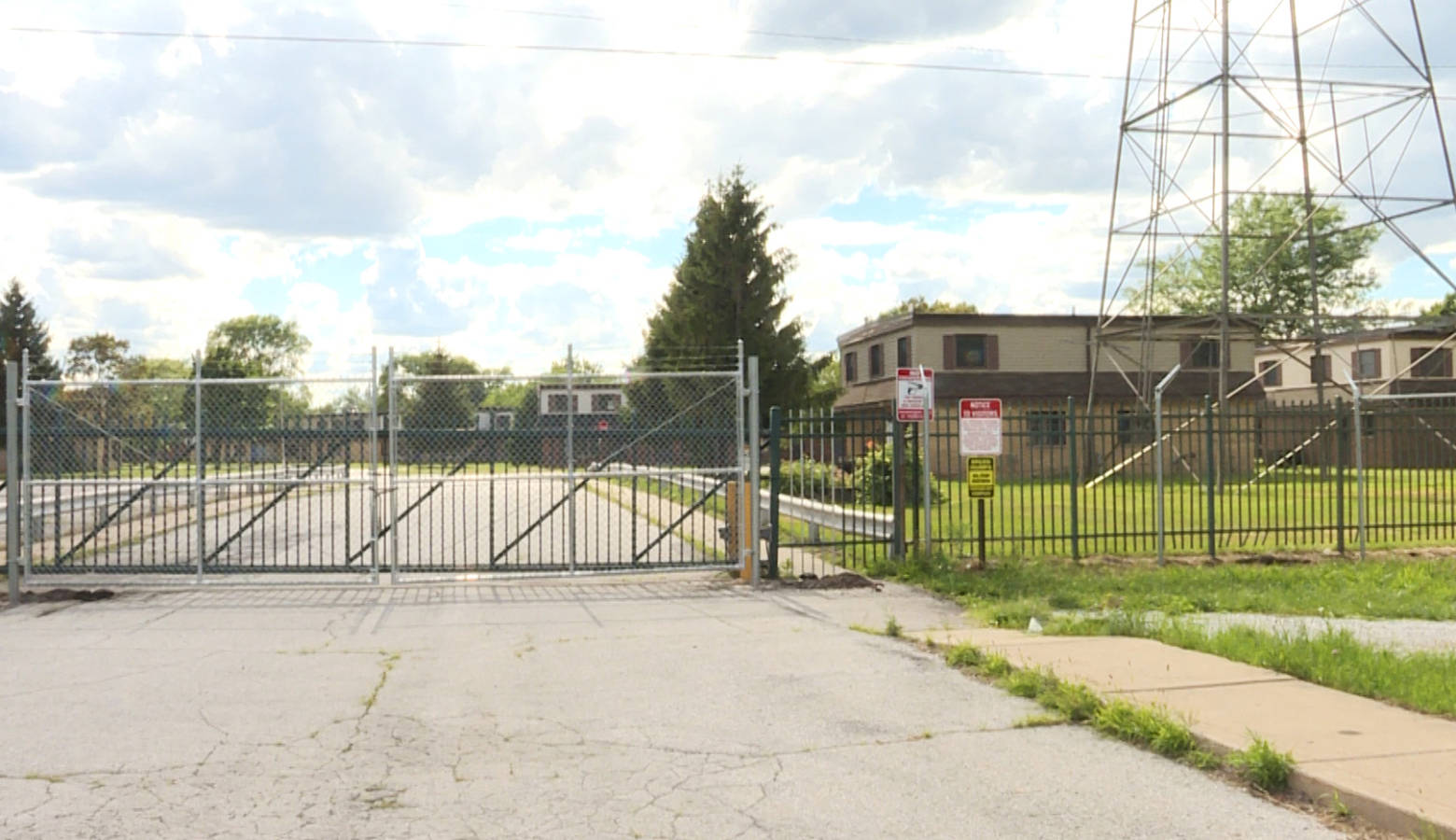 The now-vacant West Calumet Housing Complex has high levels of lead and arsenic in its soil. (IPB file photo)