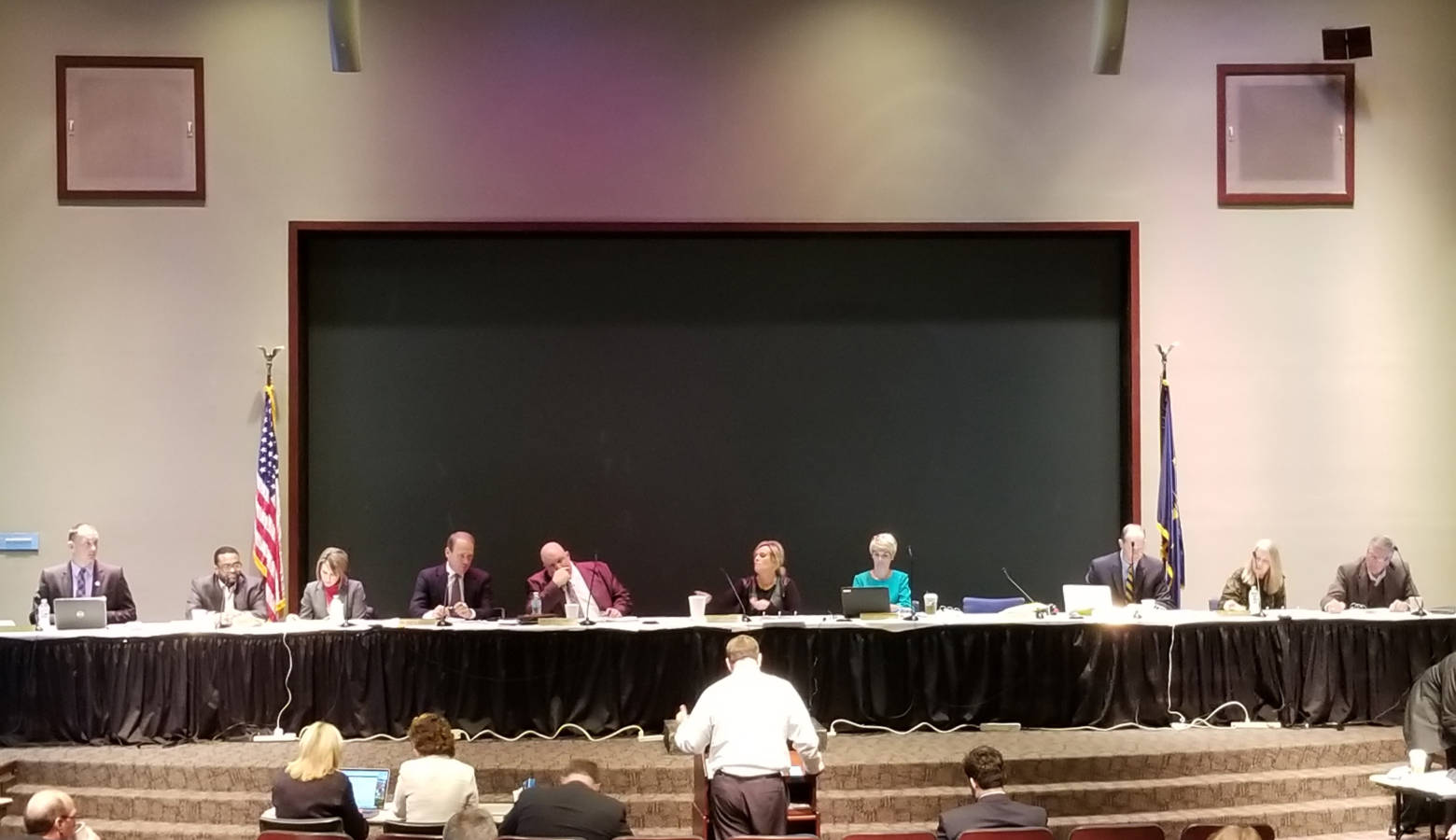 The State Board of Education approved a proposal on the state's school grading system at their first meeting of 2018. (Jeanie Lindsay/IPB News)