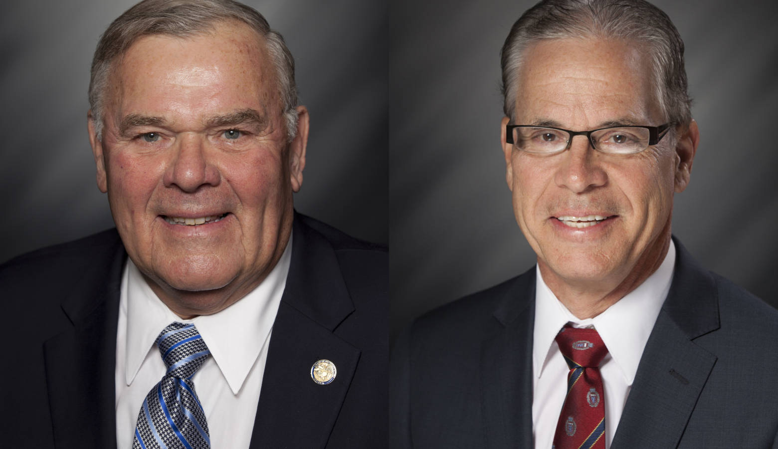 4th Congressional district Republican nominee Rep. Jim Baird (R-Greencastle), left, and Republican Senate candidate Mike Braun - a former state lawmaker - weathered significant attacks for their votes to raise the state’s gas tax 10 cents. (Courtesy India