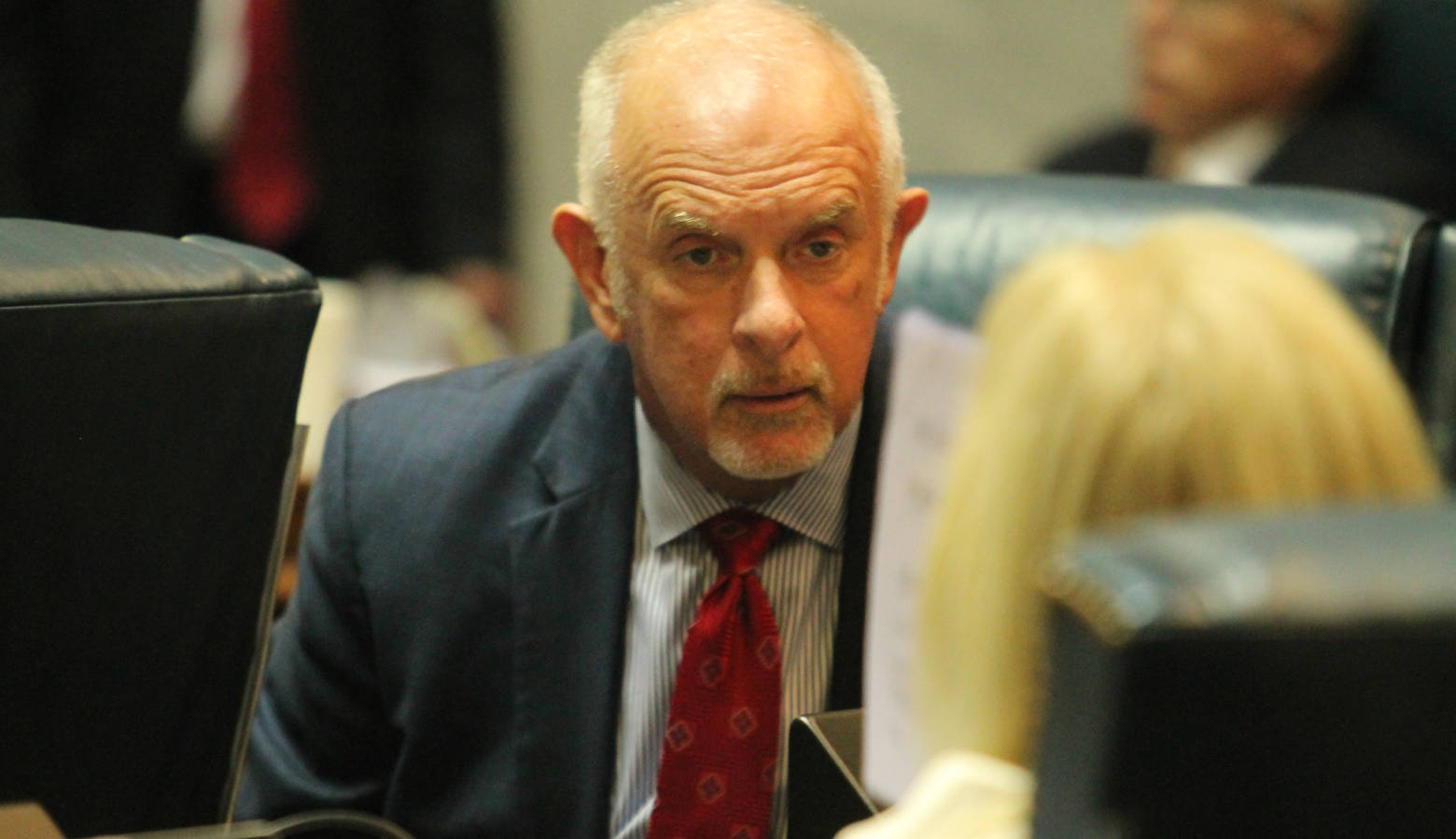 Sen. Travis Holdman (R-Markle) says some Hoosier taxpayers would have seen tax increases without legislation approved during the special session. (Lauren Chapman/IPB News)