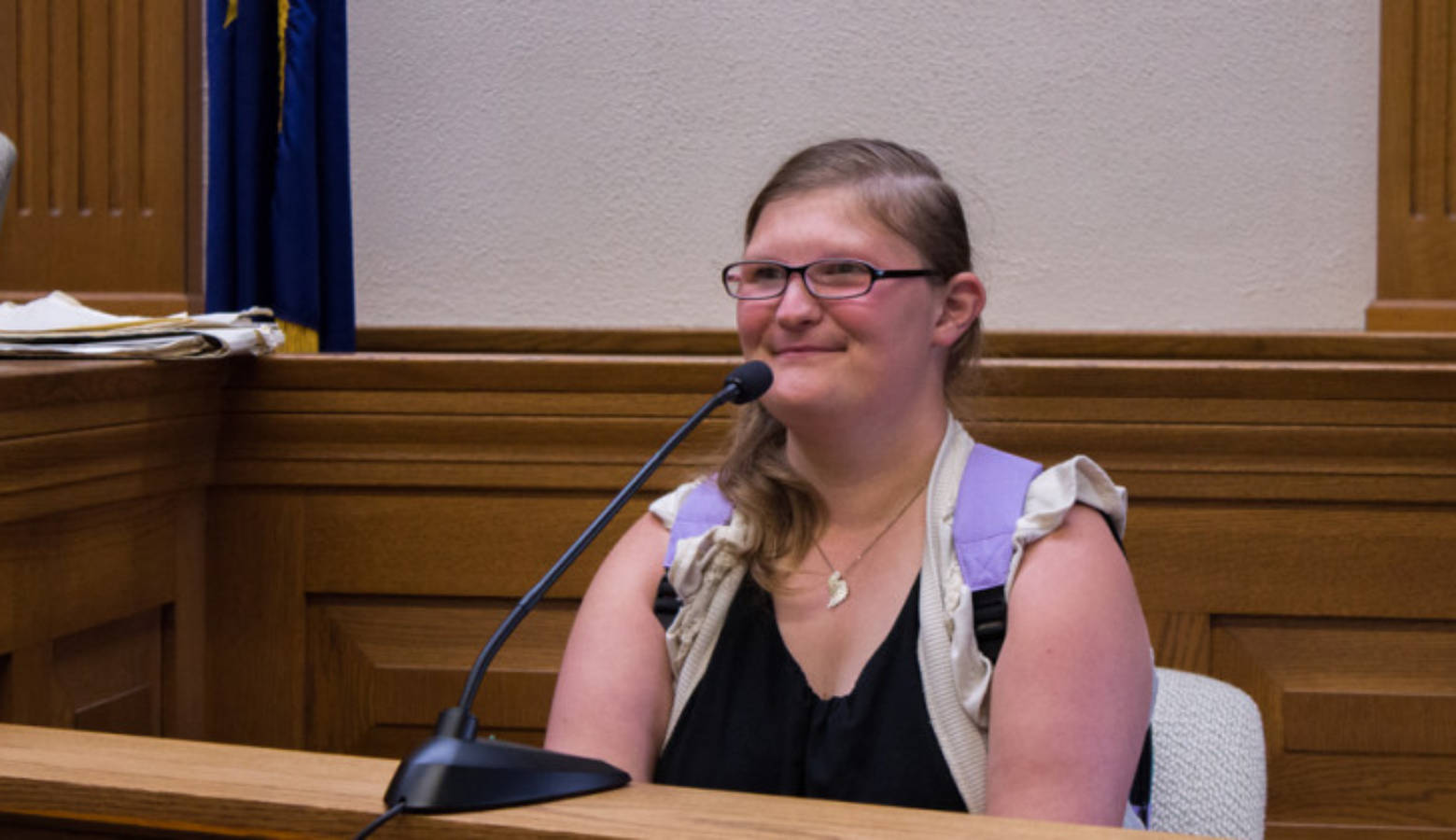 Jamie Beck has an intellectual disability, and was placed into a nursing home at age 19 after both her parents passed away. She's made dramatic progress in the years since.
