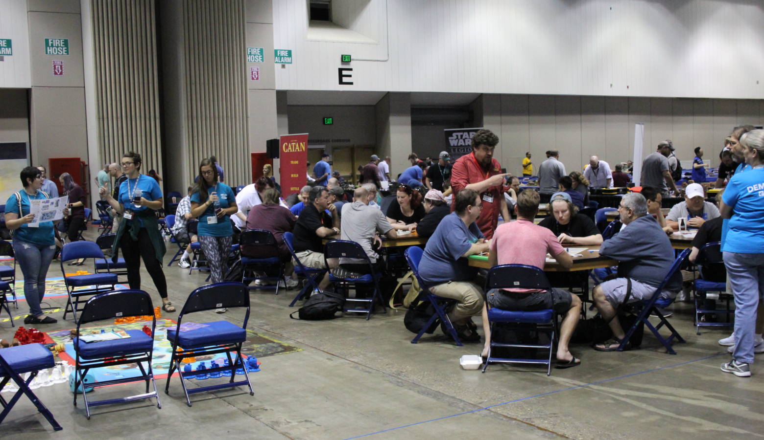 Table top game enthusiasts gather at the Indiana Convention Center. (Samantha Horton/IPB News)