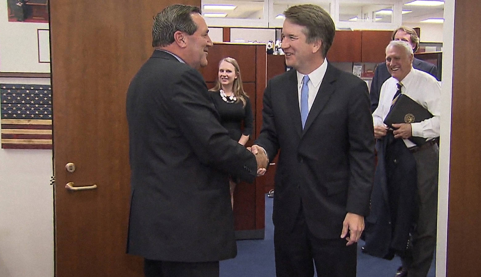Sen. Joe Donnelly (D-Ind.) says he’ll continue to review Kavanaugh’s record and watch his confirmation hearing before he decides whether to back him. (Photo courtesy of Sen. Joe Donnelly's office)