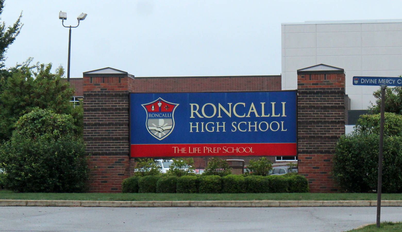 Roncalli High School is a private religious school and has received millions of dollars in funding through the state’s school voucher program. (Lauren Chapman/IPB News)