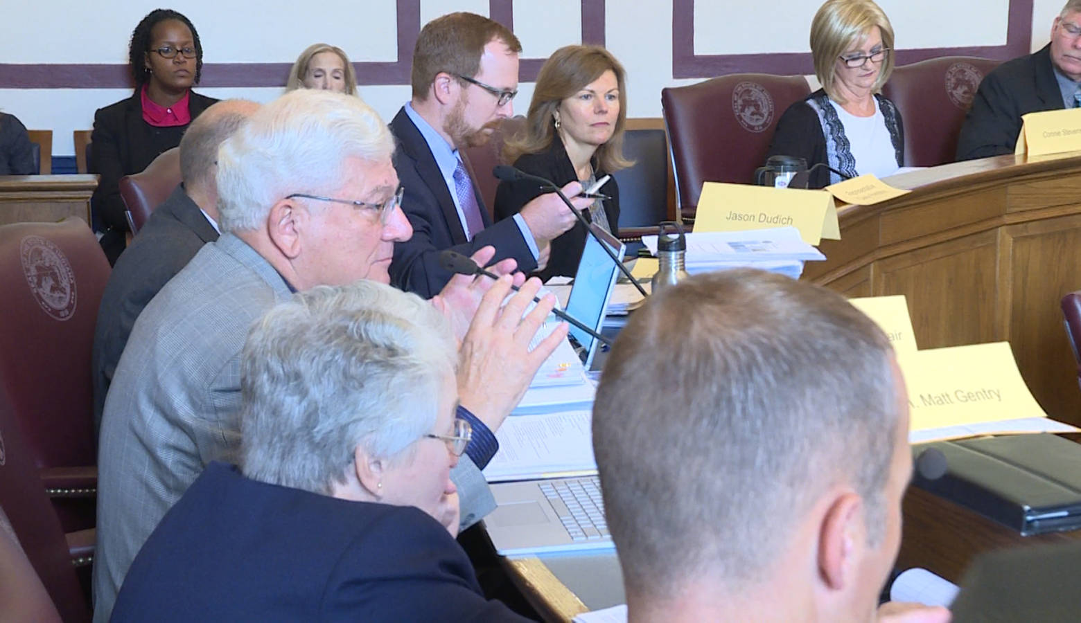 The first meeting of Indiana's Water Infrastructure Task Force (Rebecca Thiele/IPB News)