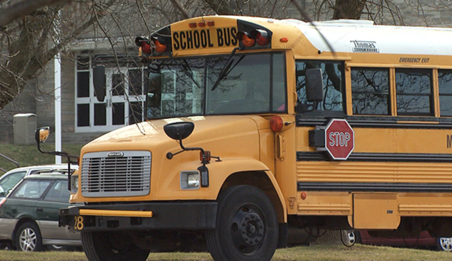 Monroe County Schools Corporation school bus. (WFIU/WTIU)