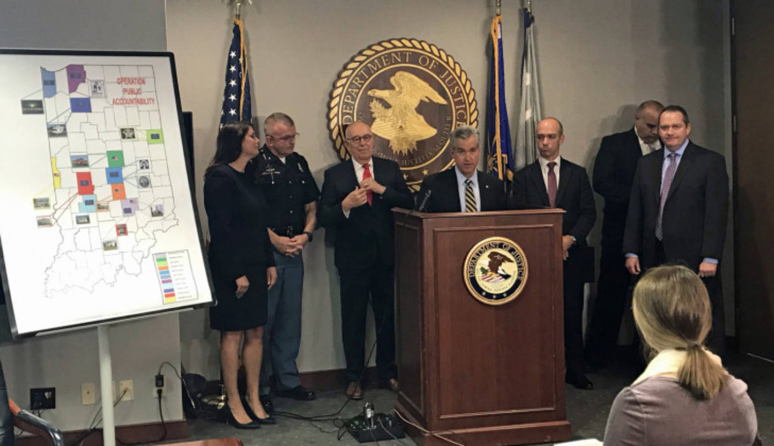 U.S. Attorney Josh Minkler says Indiana State Police helped in some rural areas, where catching this kind of crime can be a challenge for local law enforcement.