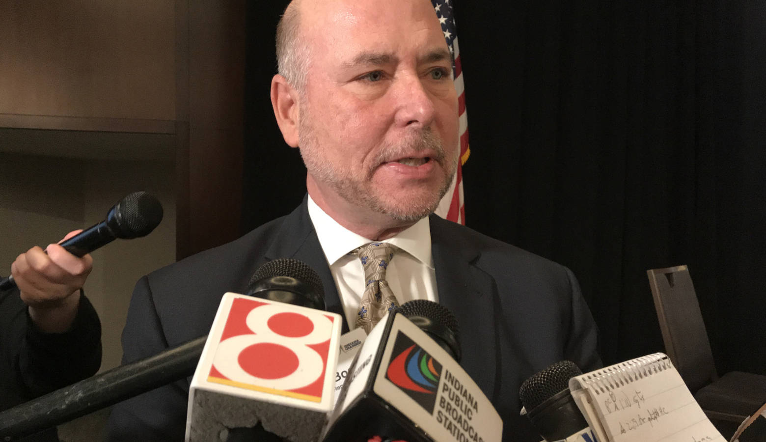Speaker Brian Bosma (R-Indianapolis) says he personally supports a hate crimes bill that uses the definition of bias crime already in state law – one that doesn’t include gender identity. (Brandon Smith/IPB News)