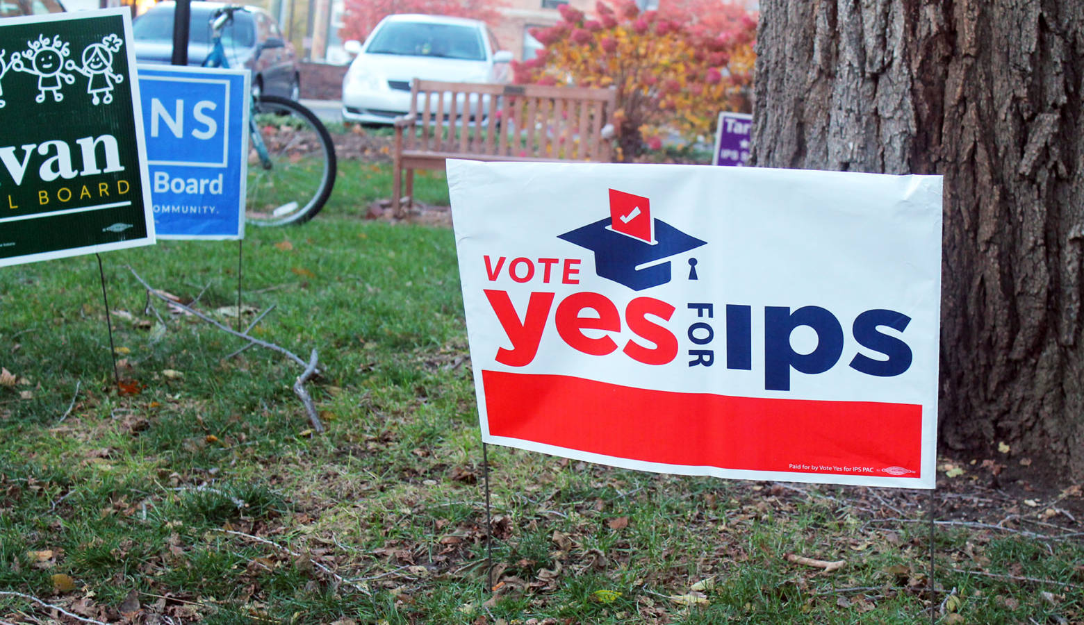 Indianapolis Public Schools was one of 10 school corporations with referenda on the ballot this November, that also won approval from voters. (Lauren Chapman/IPB News)