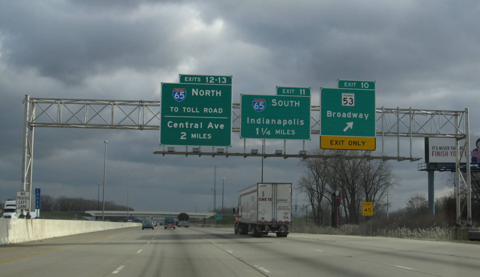 Gov. Eric Holcomb announced he won’t move forward with a plan to toll Indiana’s interstate highways. (Ken Lund/Flickr)