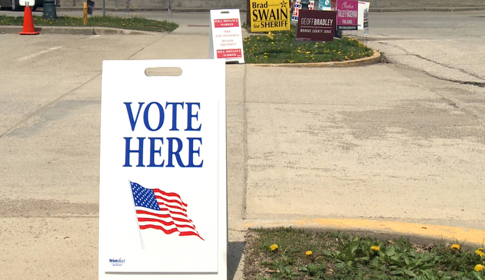 Indiana’s turnout for this year’s General Election was the best in a midterm in more than two decades. (Tyler Lake/WTIU)