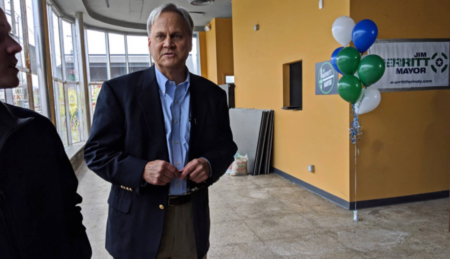 Sen. Jim Merritt says Indianapolis' current administration, led by Democratic Mayor Joe Hogsett, has failed to come up with long-term solutions to many of the city’s problems. "They patch," he says of his opponents.