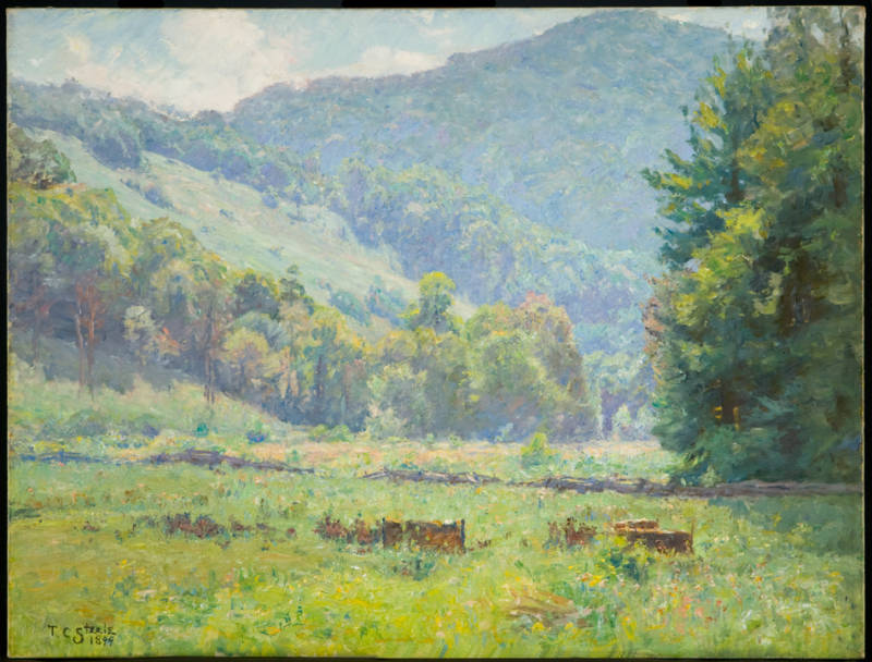 Theodore Clement Steele - Tennessee Mountain Land - 1899