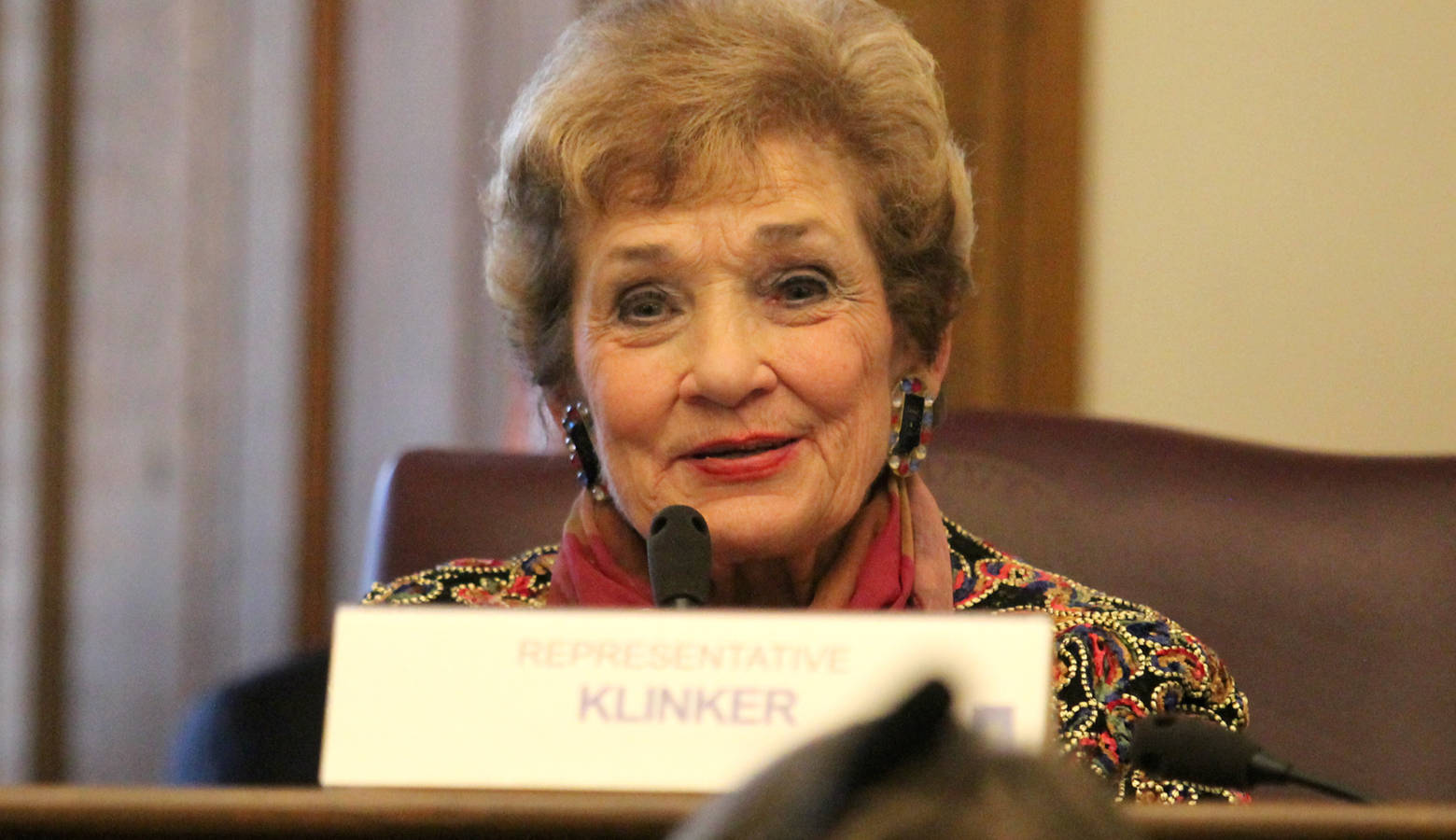 Rep. Sheila Klinker (D-Lafayette) says the state must address the burgeoning use of e-cigarettes among young people. (Lauren Chapman/IPB News)