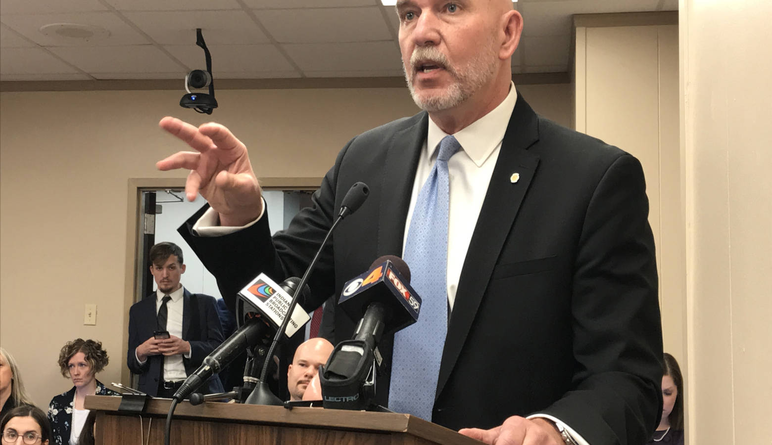 Second Amendment Attorney Guy Relford argues all the bill would do is provide immunity from civil charges if they use reasonable force to defend themselves, their property, or another person. (Brandon Smith/IPB News)