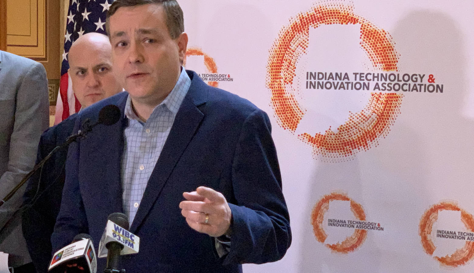 ClearObject CEO John McDonald is a board member of the Indiana Technology and Innovation Association. (Brandon Smith/IPB News)