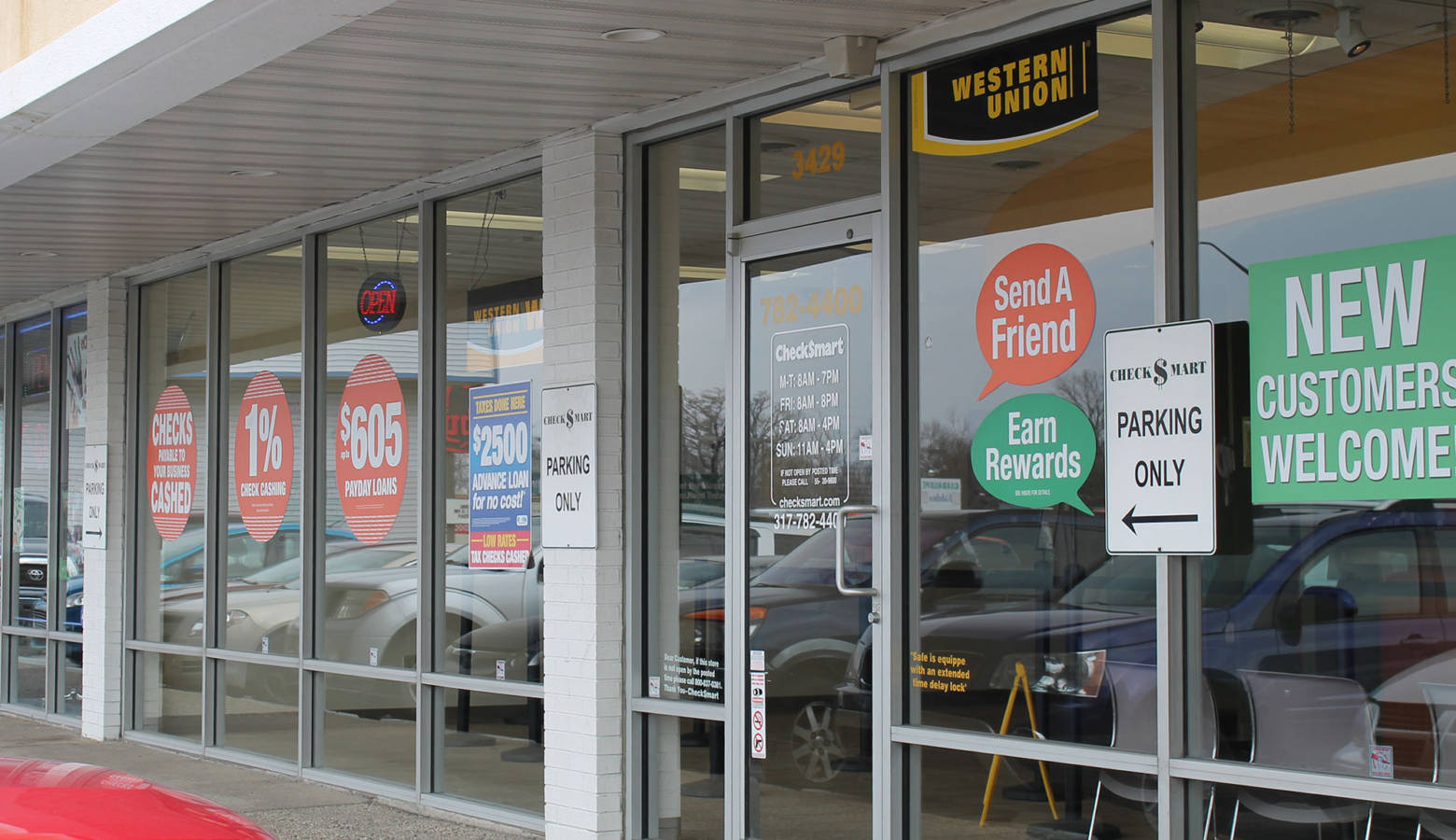 At the end of the legislative session's first half, a bill limiting payday lenders died, while another, allowing different types of high-interest loans, passed out of the Indiana Senate. (Lauren Chapman/IPB News)
