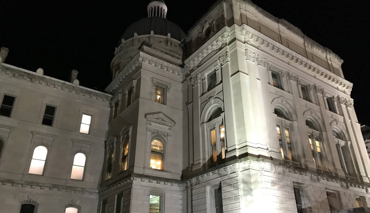 There's a contentious debate in Indiana's 2019 legislative session over whether to enact a hate crimes statute. (Brandon Smith/IPB News)