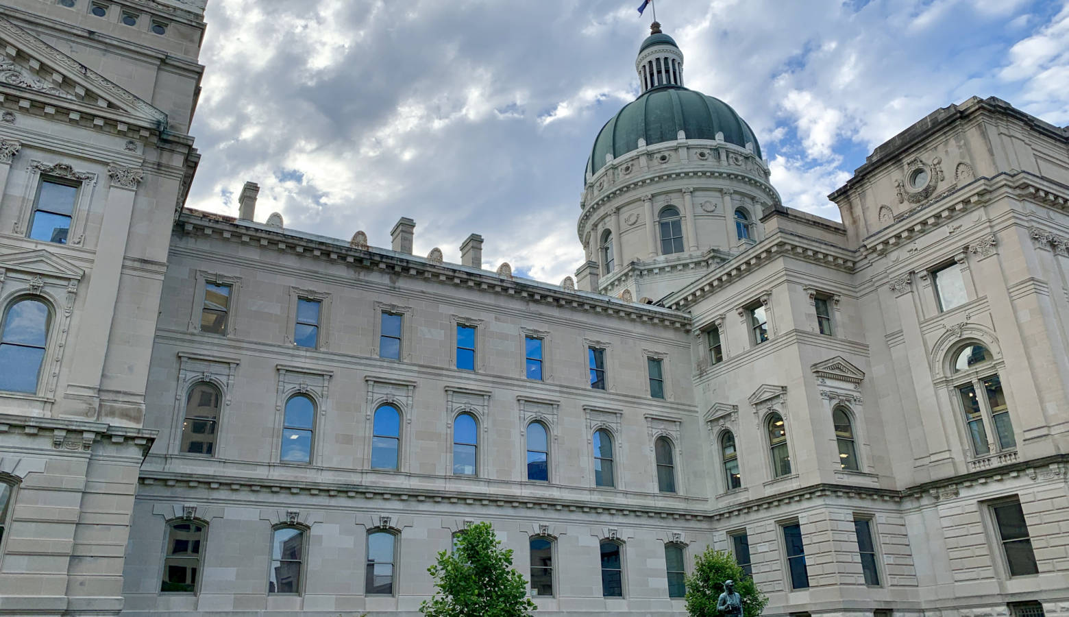 The Indiana Statehouse. (Brandon Smith/IPB News)