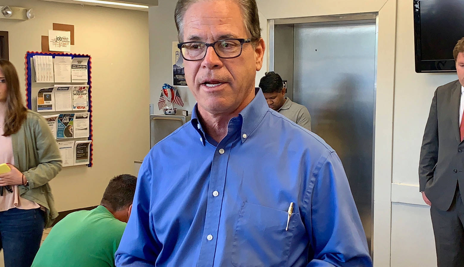 U.S. Sen. Mike Braun (R-Ind.) says he supports President Donald Trump's proposal to import some lower-cost prescription drugs from Canada. (Brandon Smith/IPB News)