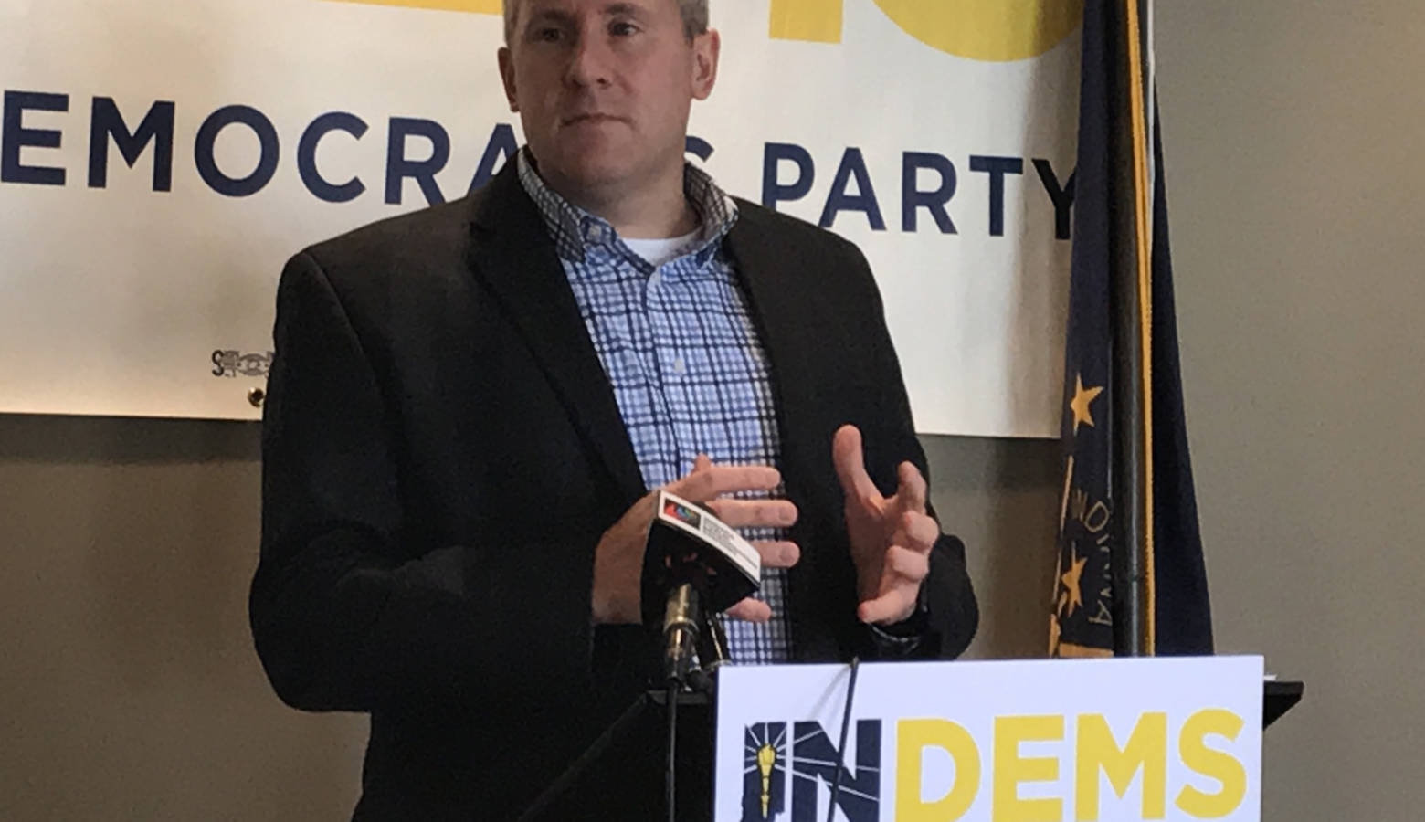 Indiana Democratic Party Chair John Zody. (FILE PHOTO: Brandon Smith/IPB News)