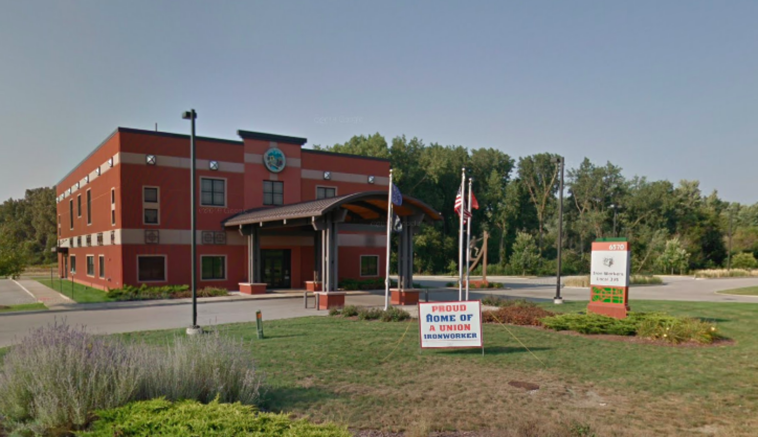 The headquarters of Iron Workers Local #395 in Portage, Indiana. (Google Maps)