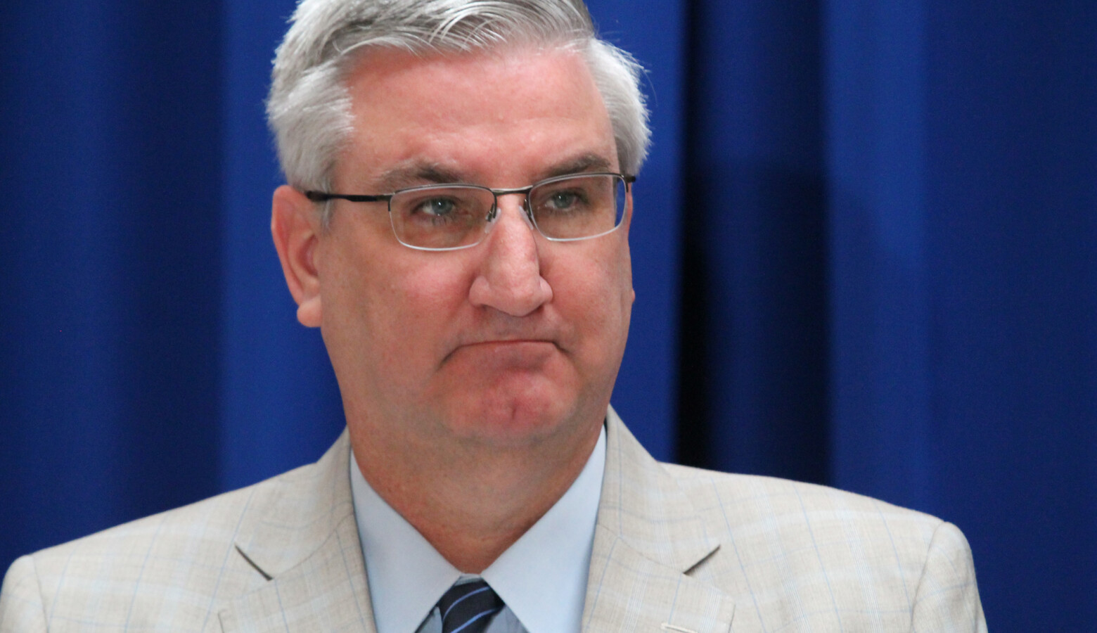 Gov. Eric Holcomb is ordering all Hoosiers to stay at home for the next two weeks unless they’re conducting “essential business.” (Lauren Chapman/IPB News)