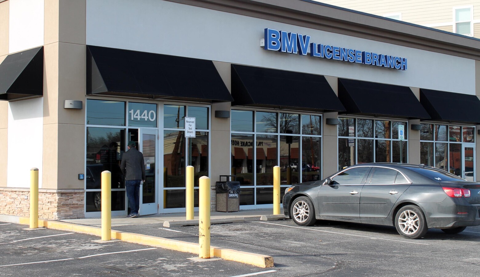 The BMV first reopened to in-person business in May. But it was restricted to appointment only. (Lauren Chapman/IPB News)