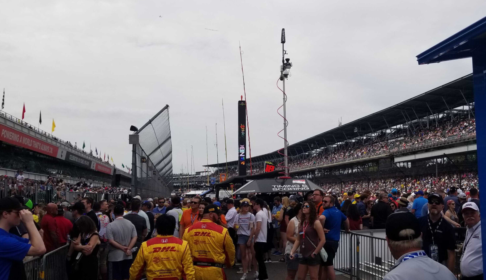 Spectators arrive before the start of the 2019 Indianapolis 500 at the Indianapolis Motor Speedway. (FILE PHOTO: Samantha Horton/IPB News)