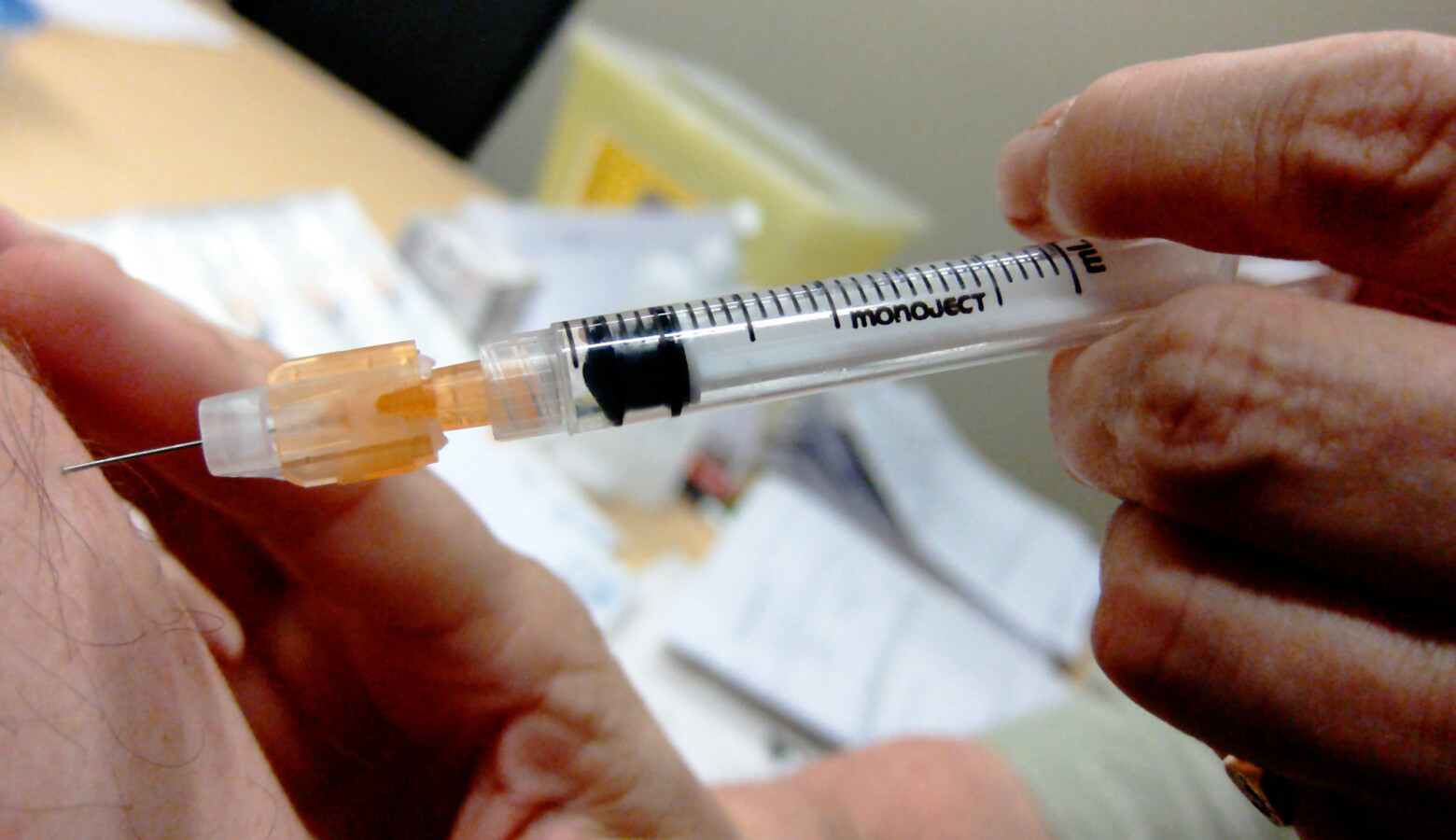 Drug makers Pfizer and Moderna are currently awaiting federal authorization for their vaccines. (Daniel Paquet/Flickr)