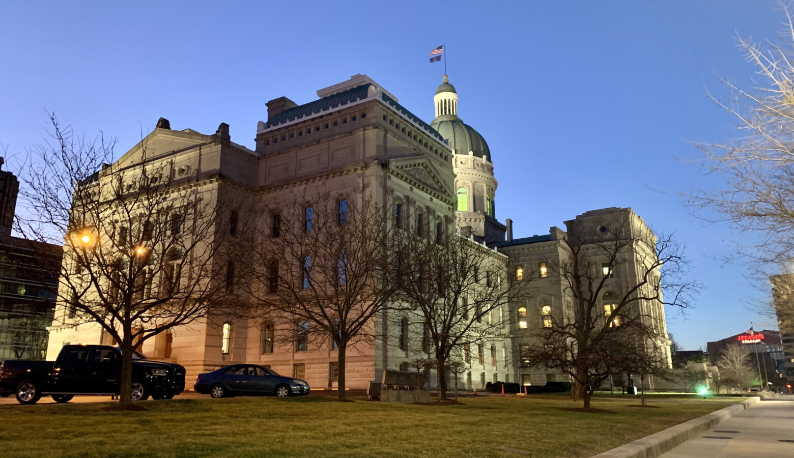 A bill approved by the House allows the legislature to call itself into an emergency session if the governor declares a statewide emergency. (Brandon Smith/IPB News)