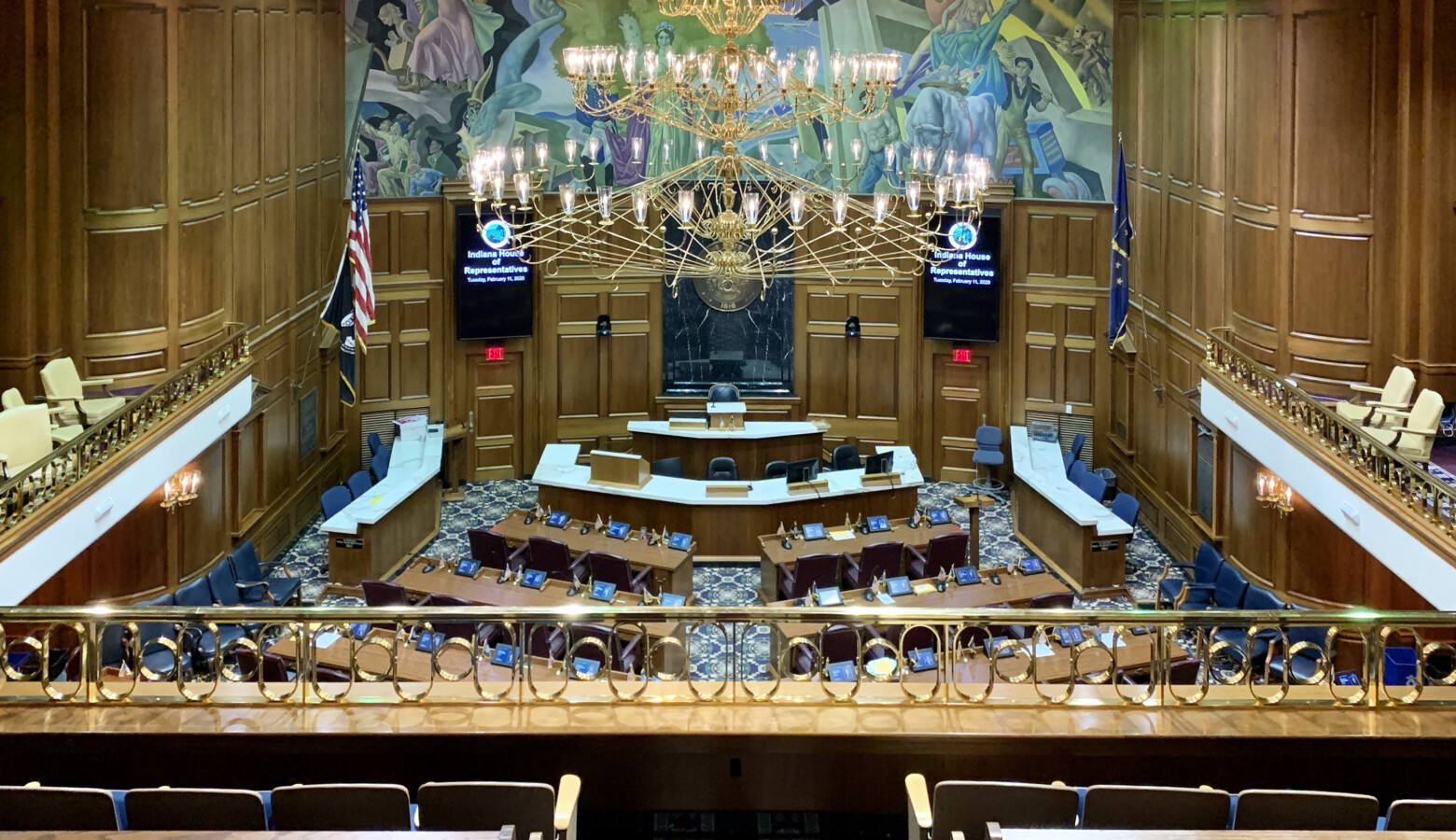 The Indiana General Assembly's session is set to end April 29. (Brandon Smith/IPB News)