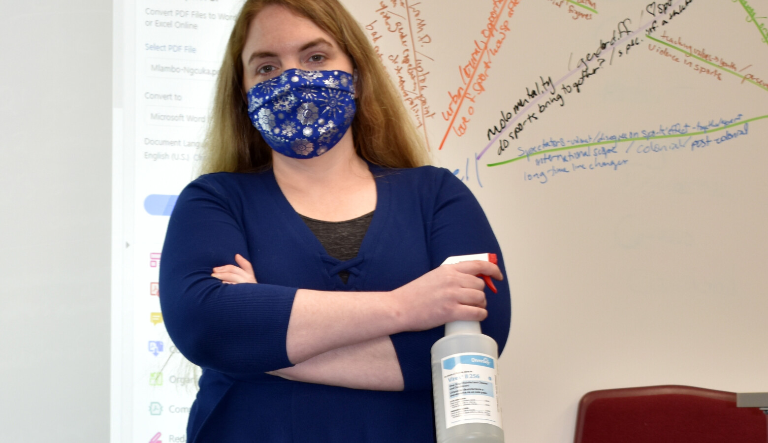 Crawfordsville High School teacher Emily Race says coming up with ideas about what can help her cope with pandemic-fueled stress feels like another task on a never-ending list of things to do. (Provided by Emily Race)