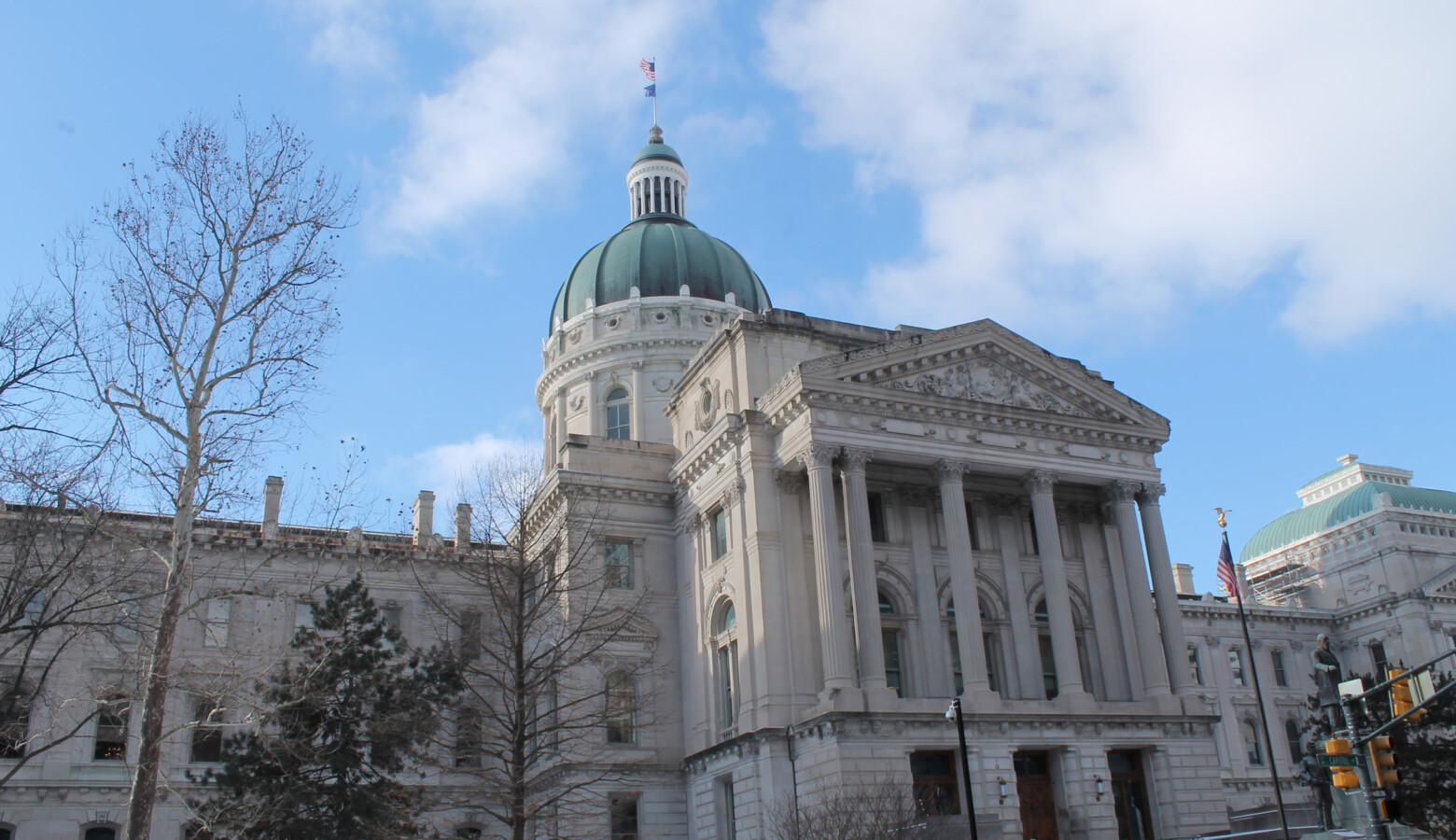 The Indiana Constitution says the governor can call a special session of the legislature. Whether lawmakers can also do that is in dispute. (Lauren Chapman/IPB News)