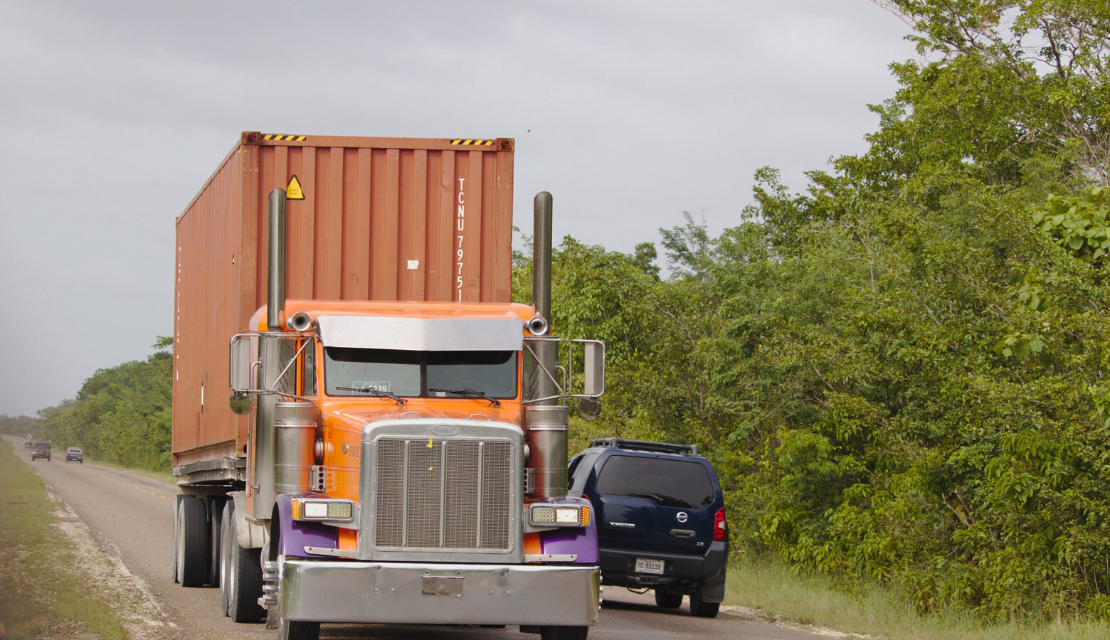 Current law sets the weight limit for trucks at 80,000 pounds. However, if you’re hauling steel, paper or agricultural products, you can get special permits to haul 120,000 pounds. (Pixabay)