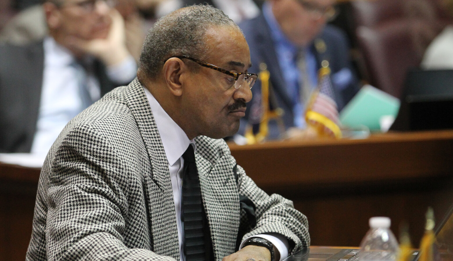 During debates on the legislation, Rep. Vernon Smith said Indiana already has multiple licensure pathways for teachers and that improving educators' pay is a necessary step to addressing the shortage. (Lauren Chapman/IPB News)