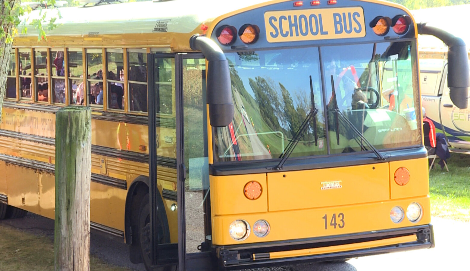 The latest effort for Kokomo school employees to unionize was spurred by bus drivers and aides who are worried about changes to their pay and understaffing. (Jeanie Lindsay/IPB News)