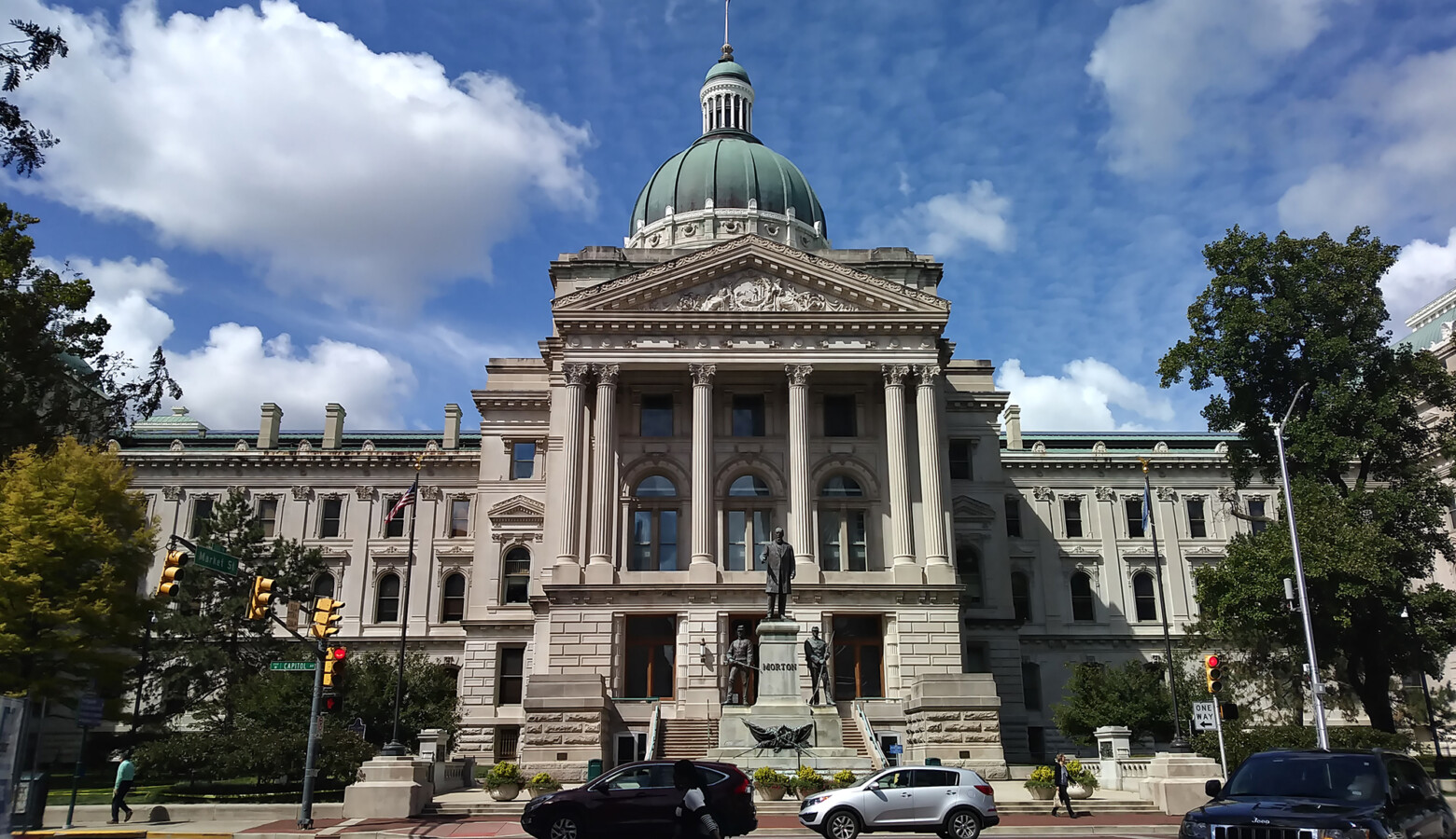 It will still be weeks before Indiana lawmakers can gather to redraw congressional and state legislative district boundaries. (Lauren Chapman/IPB News)