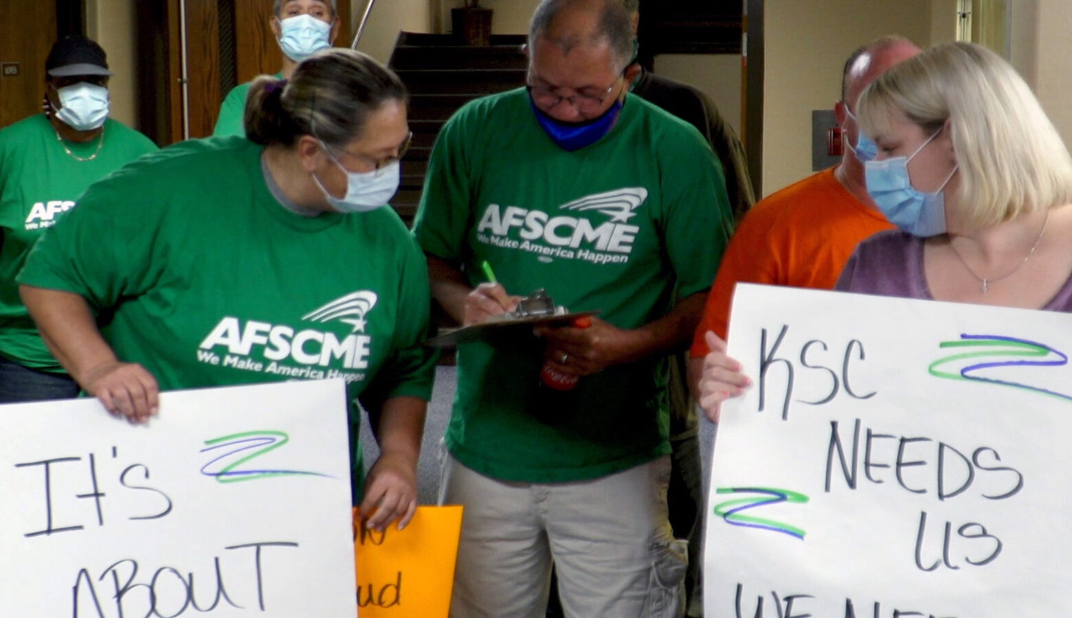Kokomo School Corporation employees seeking union recognition have continued requesting to speak at board meetings, but have been mostly denied the opportunity because of board policies. (Alan Mbathi/IPB News)